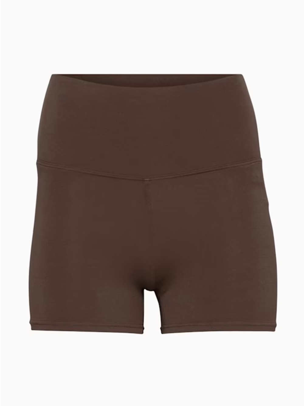 ♡ 2/$20 ♡ Aritzia TNA Chill Atmosphere Hi-rise 3" Short Gd Rich Mocha Brown XS